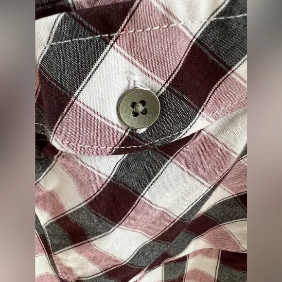 Kenneth Cole Reaction Long-Sleeve Button-Down w/Elbow Patches-Size S-Worn once - Picture 3 of 6